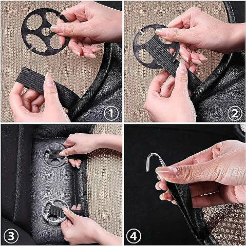 Накладки на передние и задние автомобильные сиденья 3 шт. (D00353) - фото 4 Накладки на передние и задние автомобильные сиденья 3 шт. (D00353) - фото 4