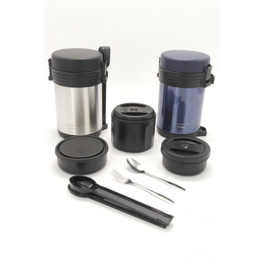 Термос пищевой A-PLUS 1129 металлический 2,0 л (1173227725) - фото 3 Термос пищевой A-PLUS 1129 металлический 2,0 л (1173227725) - фото 3
