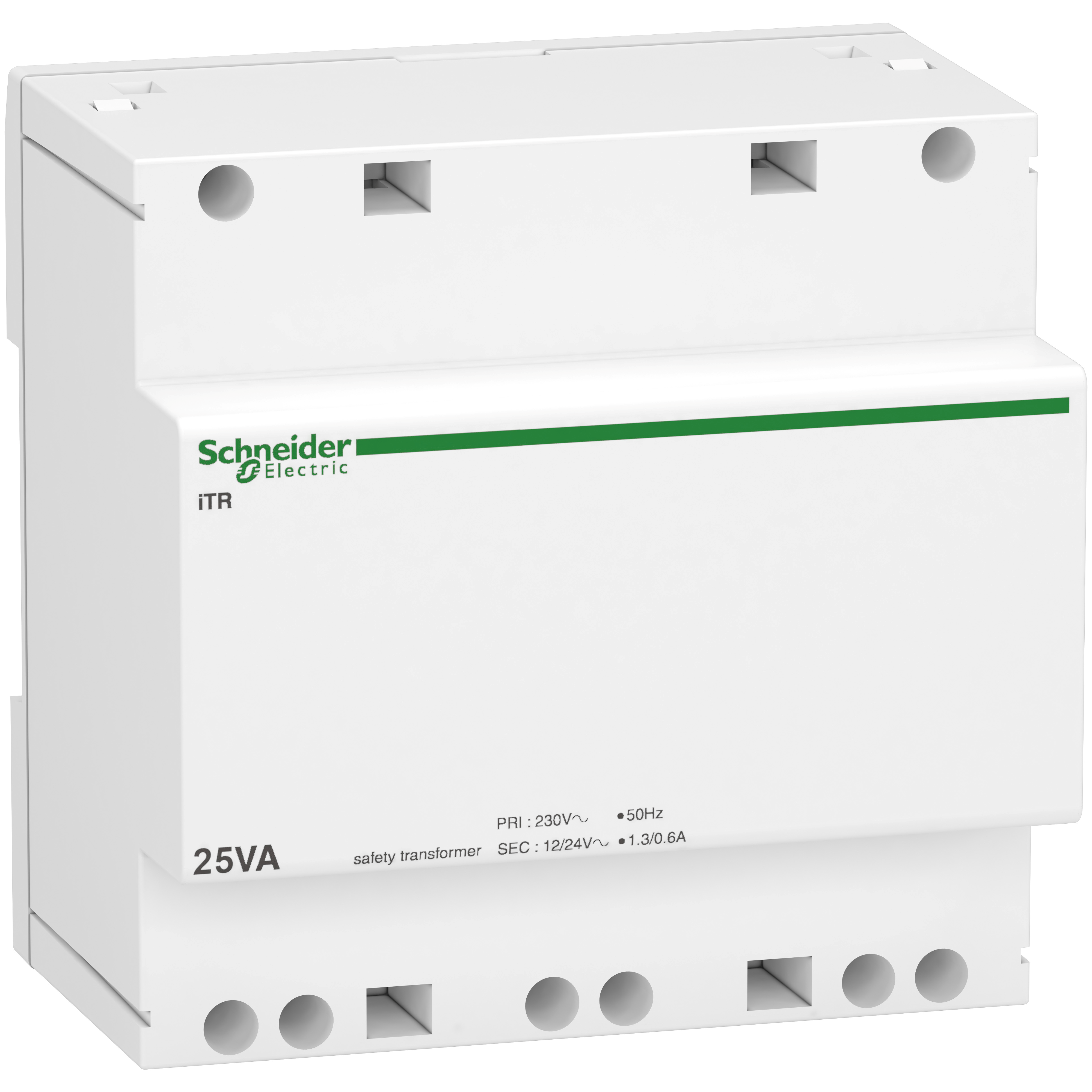 Трансформатор на DIN-рейку защитный Schneider Electric ITR 25ВА 220 В/12-24 В (A9A15219)