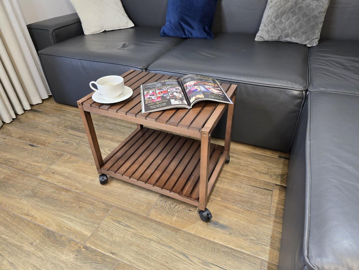 Журнальний столик дерев'яний 52х36х45 см Коричневий (жс1к) - фото 6 Журнальний столик дерев'яний 52х36х45 см Коричневий (жс1к) - фото 6