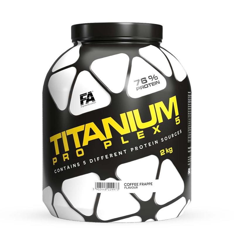 Протеин Fitness Authority Titanium Pro Plex 5 Coffee frappe 2000 g