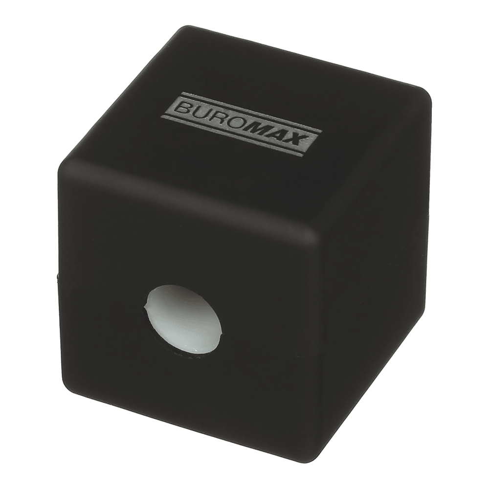 Точилка CUBE RUBBER TOUCH в пластиковом корпусе (BM.4757bl)