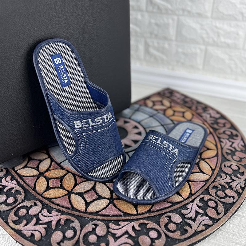 Домашні тапочки чоловічі БЕЛСТА VS-00515 p. 41 Синій (32029647)