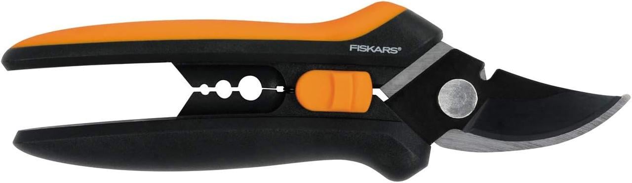 Секатор плоскостной Fiskars Solid SP14 режущая способность до 13 мм из углеродистой стали 240x80 мм (2564409485)