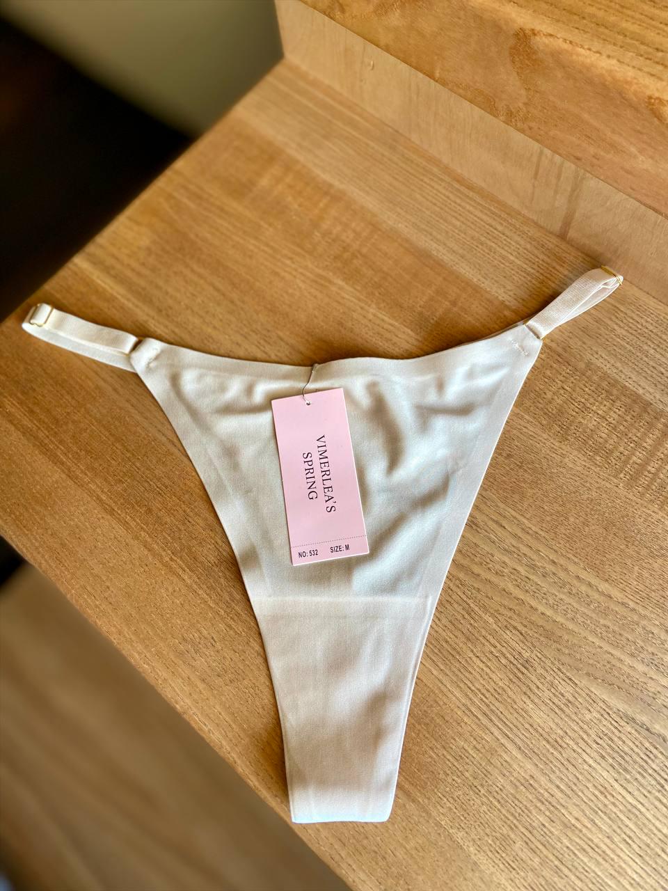 Трусы стринги на высокой посадке M (532-8)