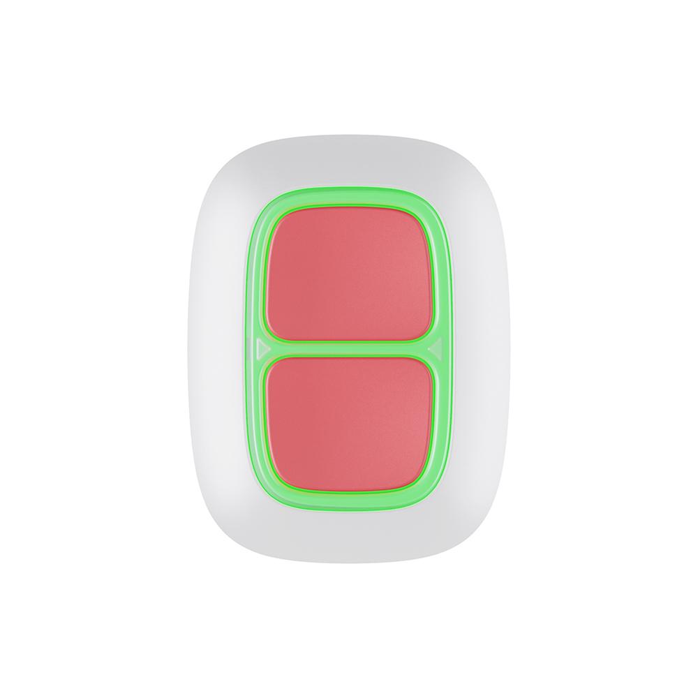 Кнопка экстренная беспроводная Ajax DoubleButton White (17200)