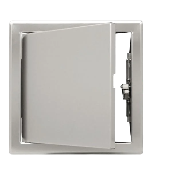 Люк ревизионный для внутренних работ металлический Europlast RLMP2020i click нержавеющая сталь 200x200 мм (183830)