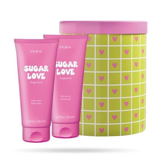 Гель для душа и лосьон для тела Pupa Happy Box Kit Sugar Love 200 мл/200 мл (2813618360)