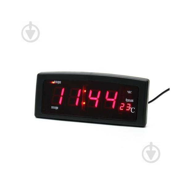 Настольные электронные часы Caixing CX-818 Черный (PROCX-818-1)