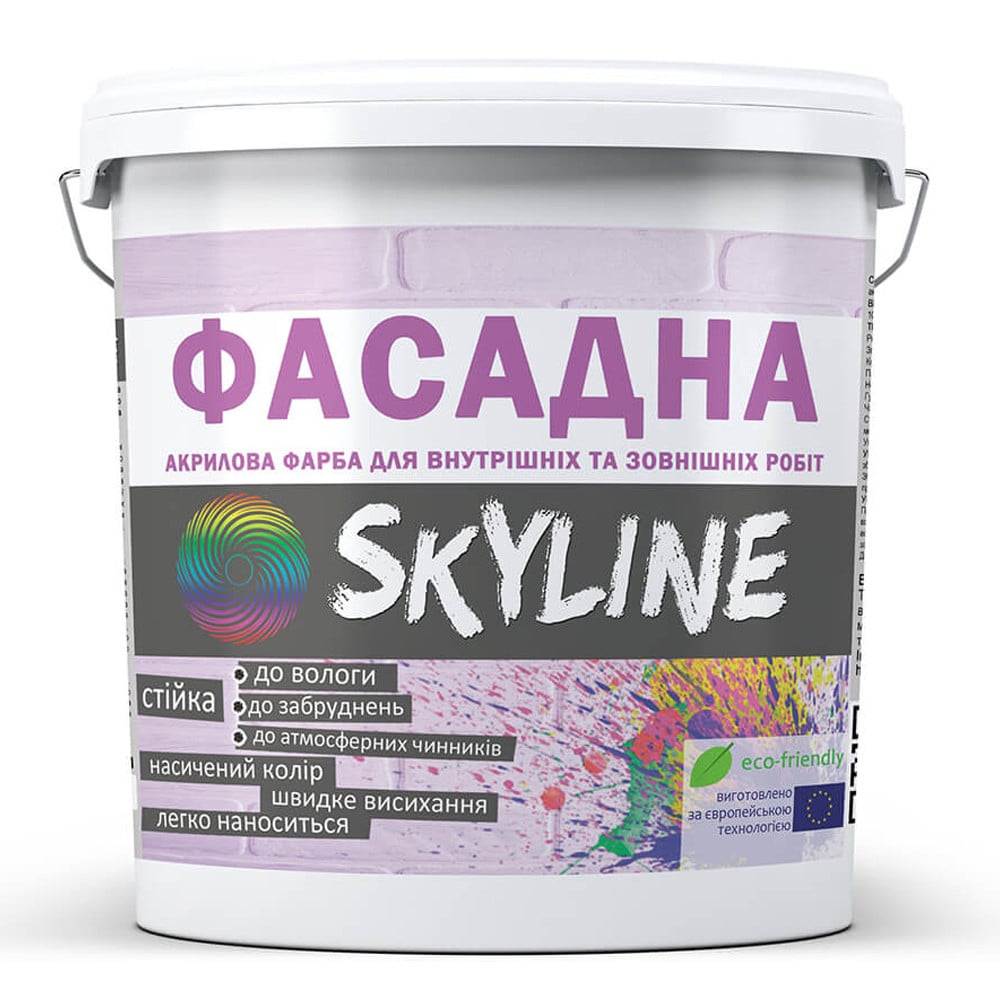 Фарба фасадна акрилова Skyline 4,2 кг Білий (686b905ce1a1ec59497f97b4)