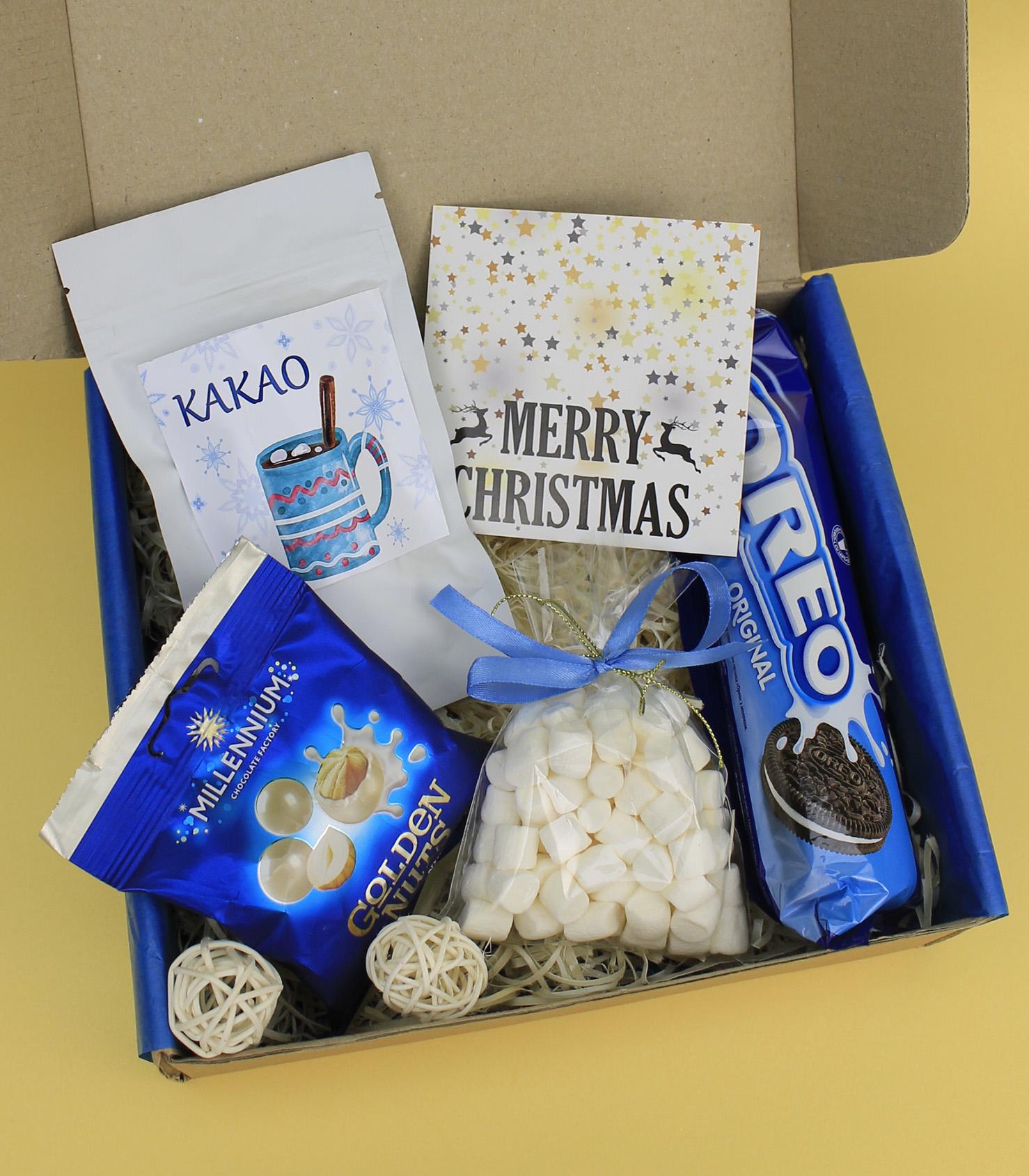 Подарунковий набір новорічний Вершкове какао (3-2550)