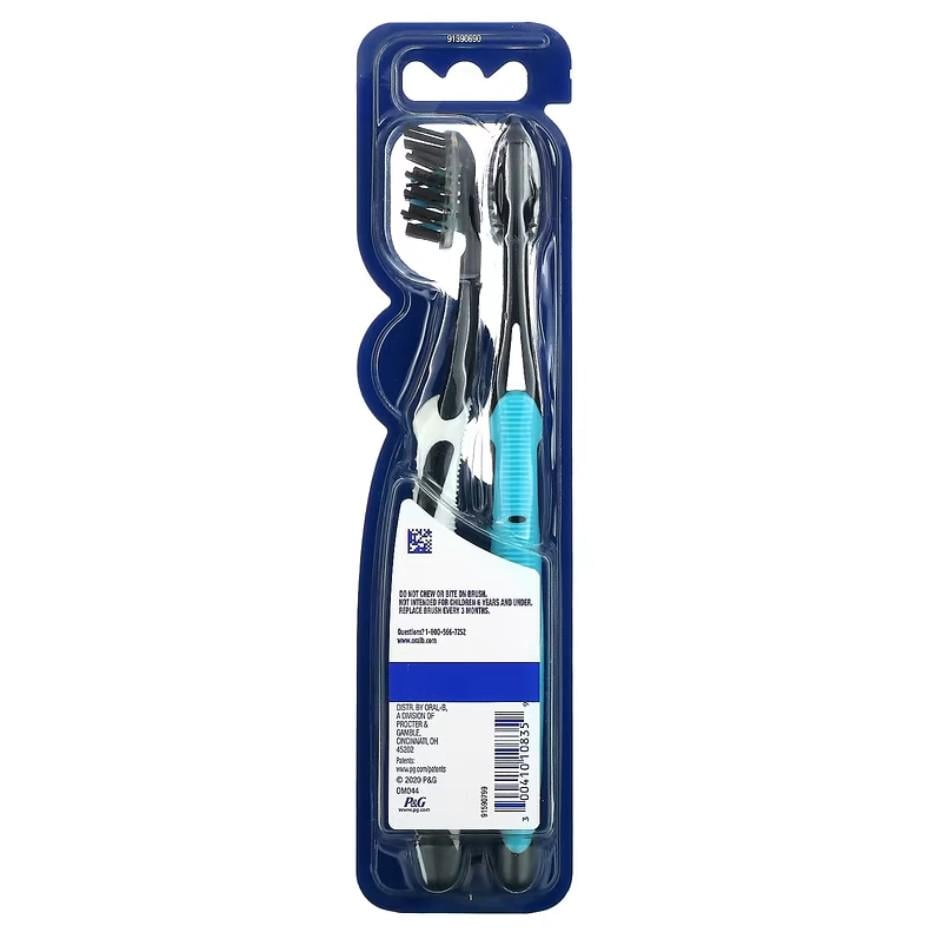 Зубная щетка Oral-B Pro-Flex Charcoal Toothbrush Medium 2 шт.