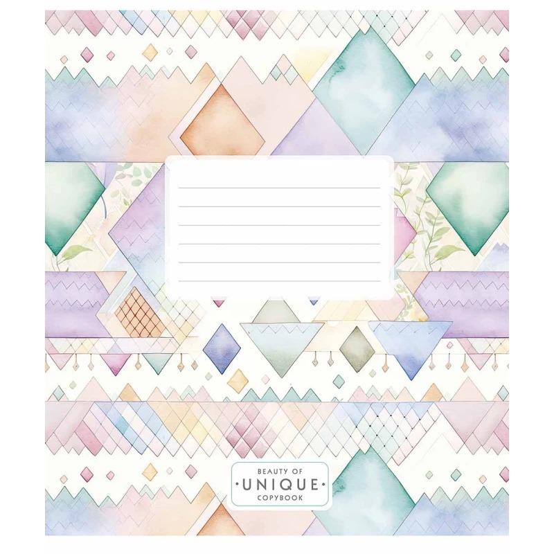 Школьная тетрадь в линейку Школярик 24 л. Разноцветный (NB-286-Z-512)