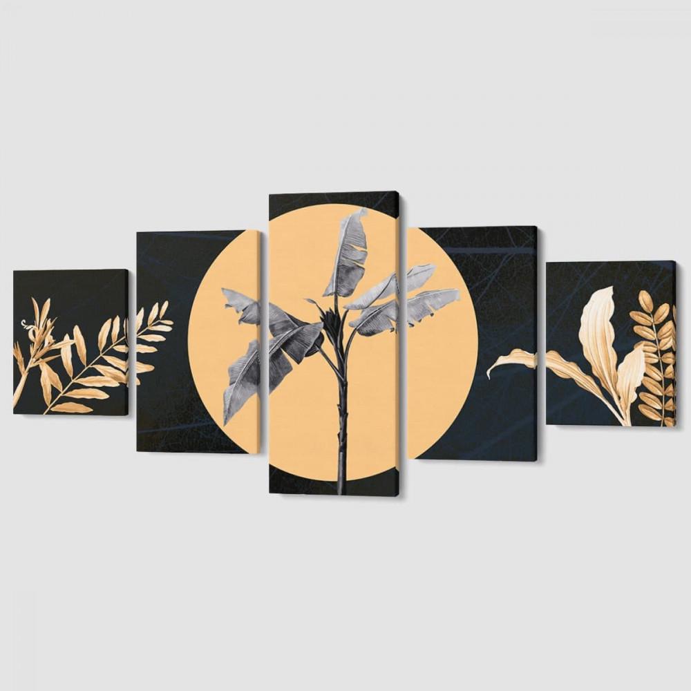 Модульная картина Malevich Store Nature из пяти частей 162x80 см (MK53617)