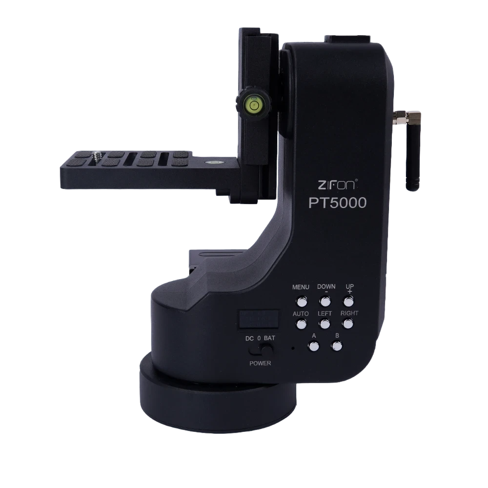 Штатив-головка вращающийся Zifon PT5000 моторизованный с пультом управления для камер и фотоаппаратов