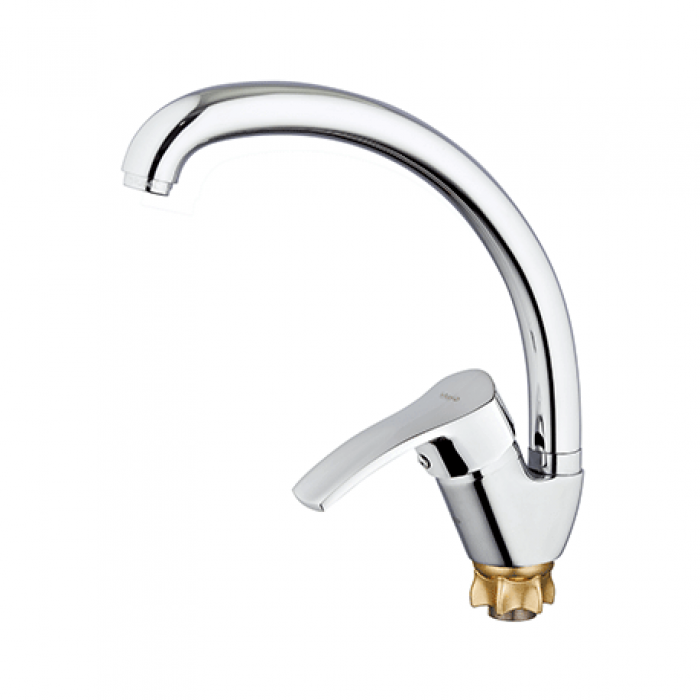 Смеситель для кухни Wezer YUB4-279 1036587 однорычажный Хром (102119)