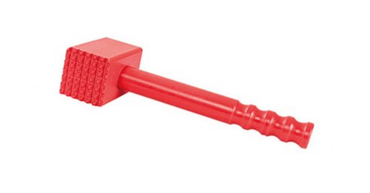 Молоток отбивной Yelkar Plastik 7х7х33 cм Красный (YP 1425 Red)
