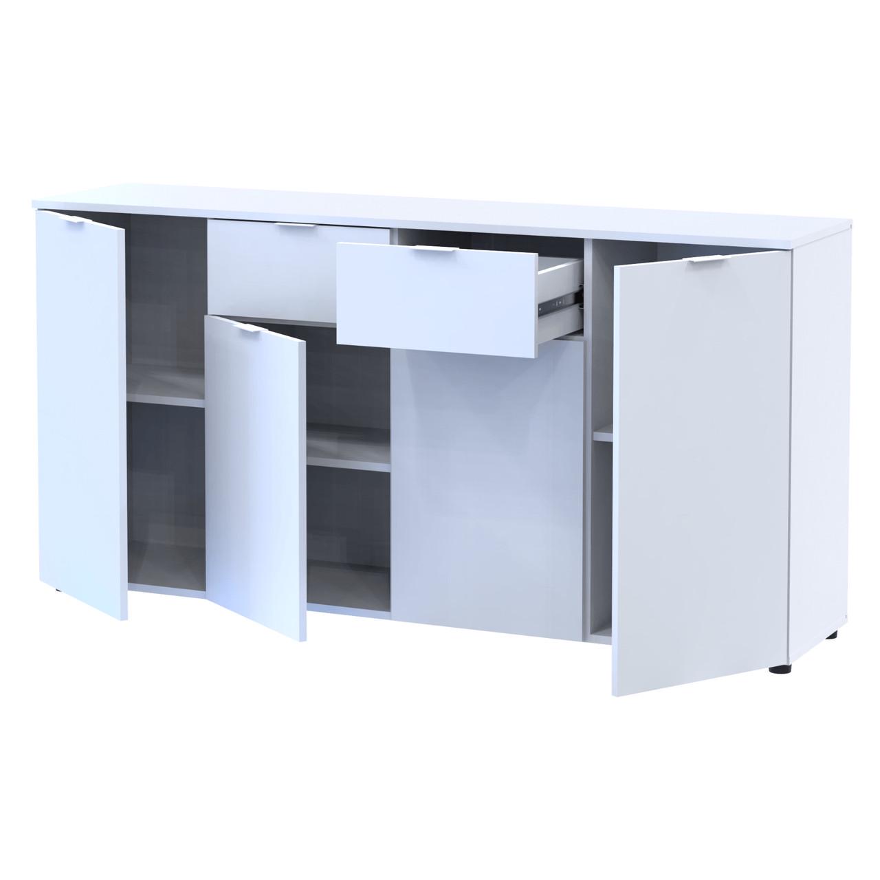 Комод в гостиную Doros Рон 7 160х38х81 см Белый (DRS-011304) - фото 3 Комод в гостиную Doros Рон 7 160х38х81 см Белый (DRS-011304) - фото 3