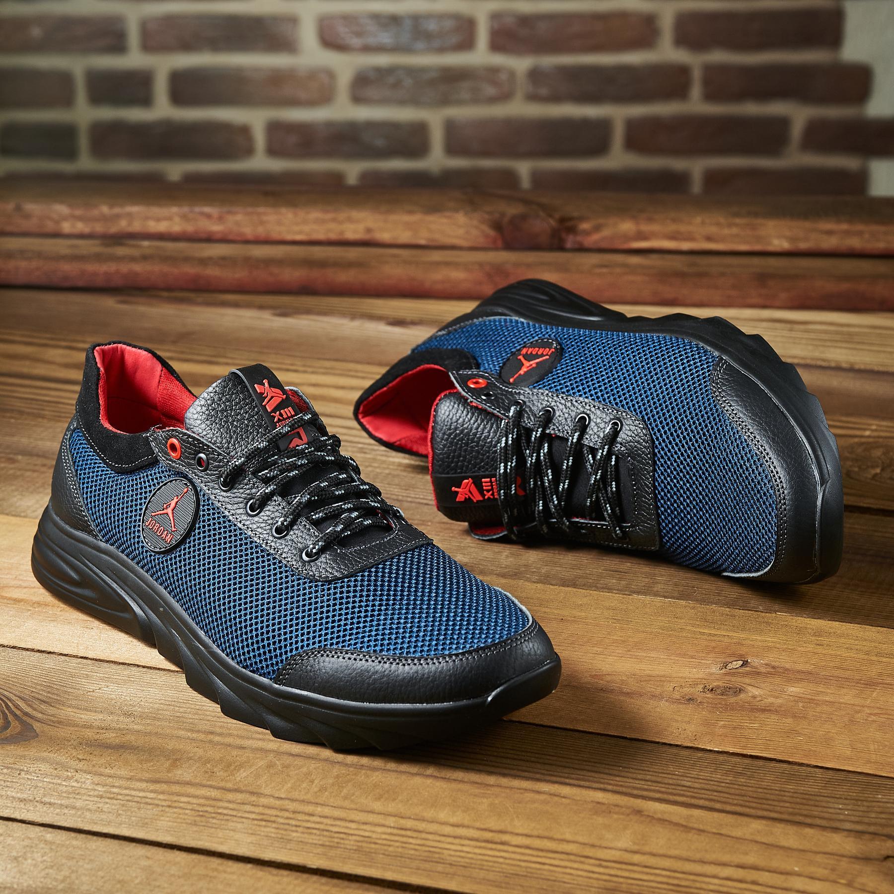 Кросівки чоловічі літні велетні М-17 р. 50 33 см Синій (28099288) - фото 6