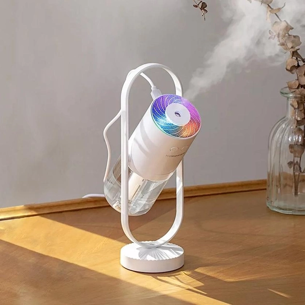 Увлажнитель воздуха портативный Humidifier с ионизацией Белый (STB-J1240) - фото 2