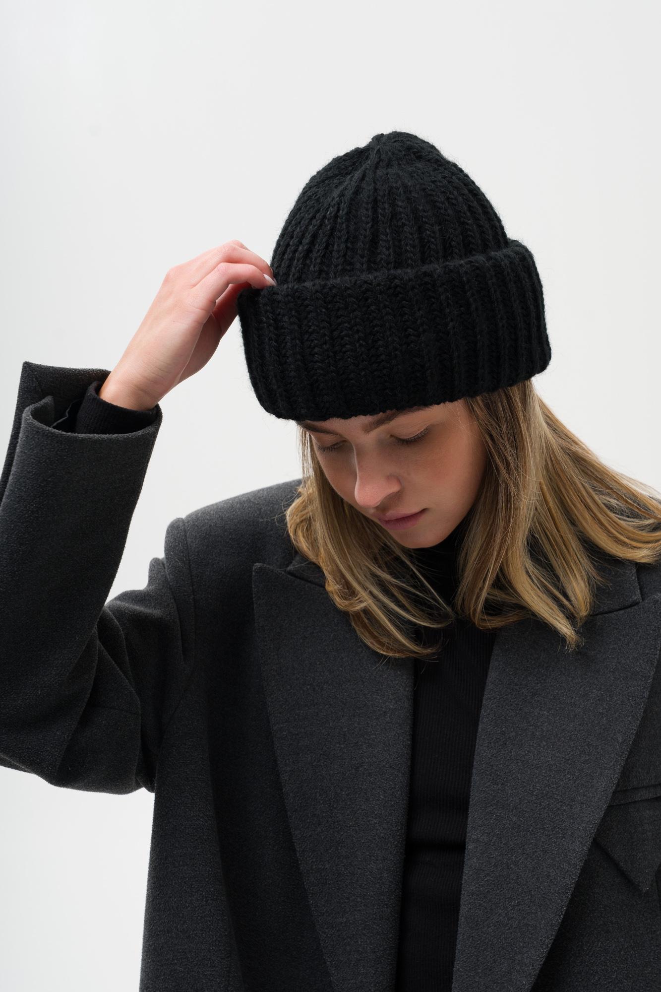 Шапка жіноча Without Brand Pikul 2026 Black (8056062) Шапка жіноча Without Brand Pikul 2026 Black (8056062)