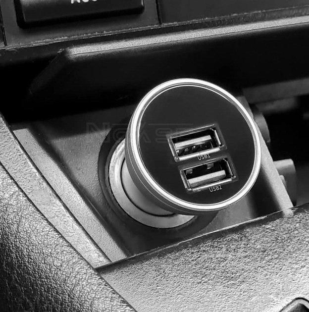 Зарядний пристрій в автомобіль Baseus Digital Display Dual USB 4.8A Car Charger 24W Grey (CCBX-0G) - фото 11 Зарядний пристрій в автомобіль Baseus Digital Display Dual USB 4.8A Car Charger 24W Grey (CCBX-0G) - фото 11