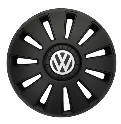 Колпак колесный Kenguru REX Crafter R15 4 шт. Черный