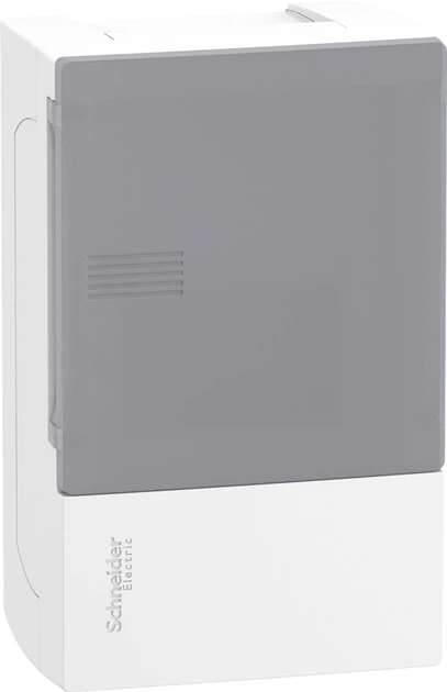Щит распределительный Schneider Electric MIP12104T Resi9 MP Mini Pragma 4 1x4 50A пластик IP40 для накладного монтажа Белый (10224014)