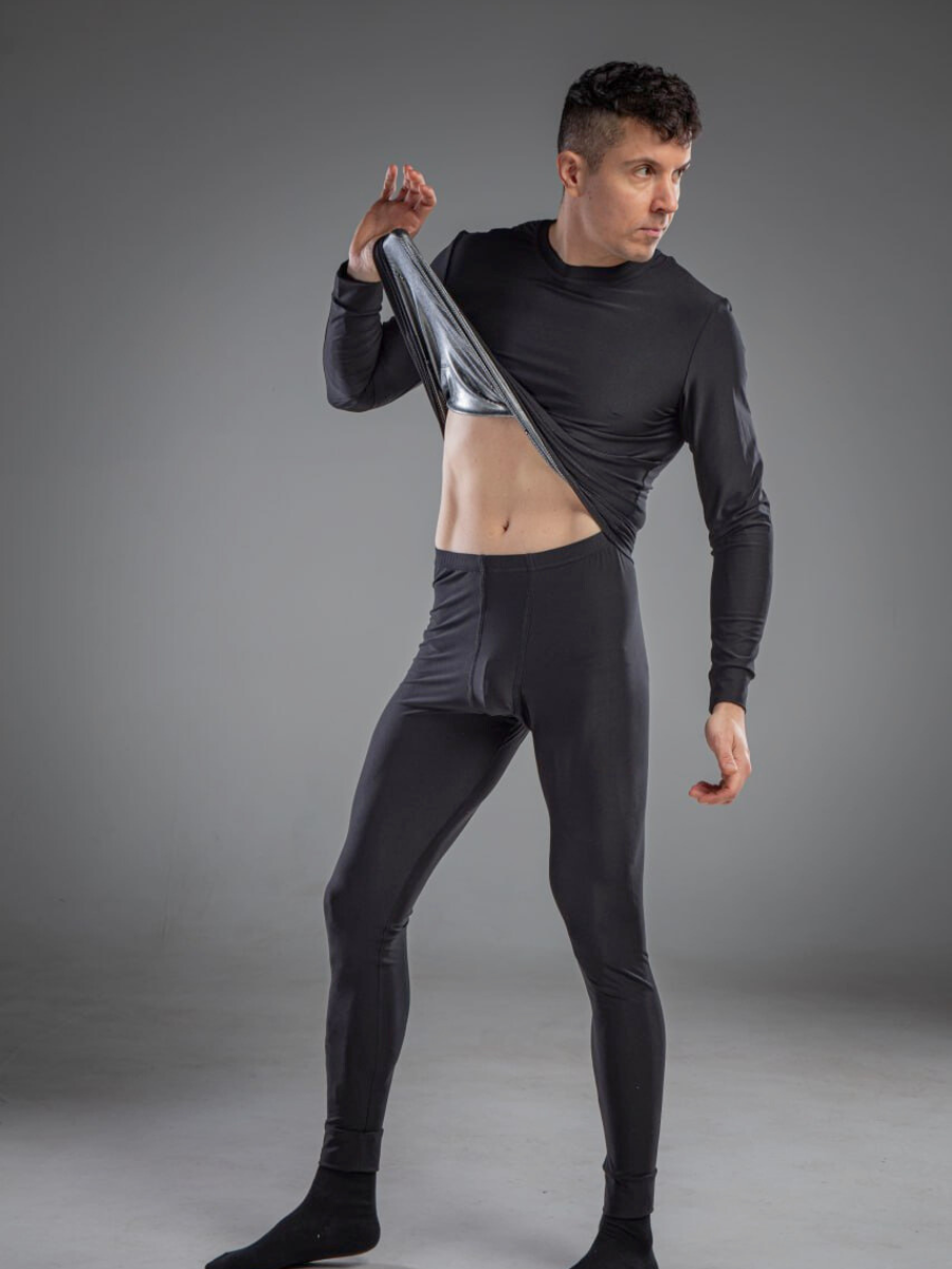 Термобелье мужское с мембраной термолонгсливы и термокальсоны XL Черный (8199445104) - фото 11 Термобелье мужское с мембраной термолонгсливы и термокальсоны XL Черный (8199445104) - фото 11