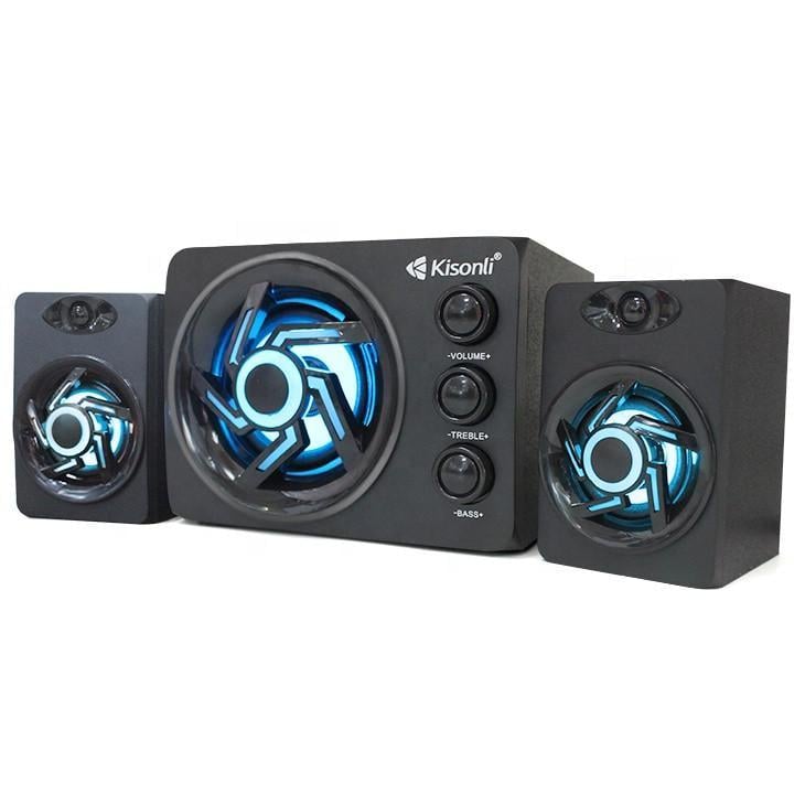 Колонки комп'ютерні Kisonli TM-8000A акустична система 2в1 Bluetooth/дротові (1811270248)