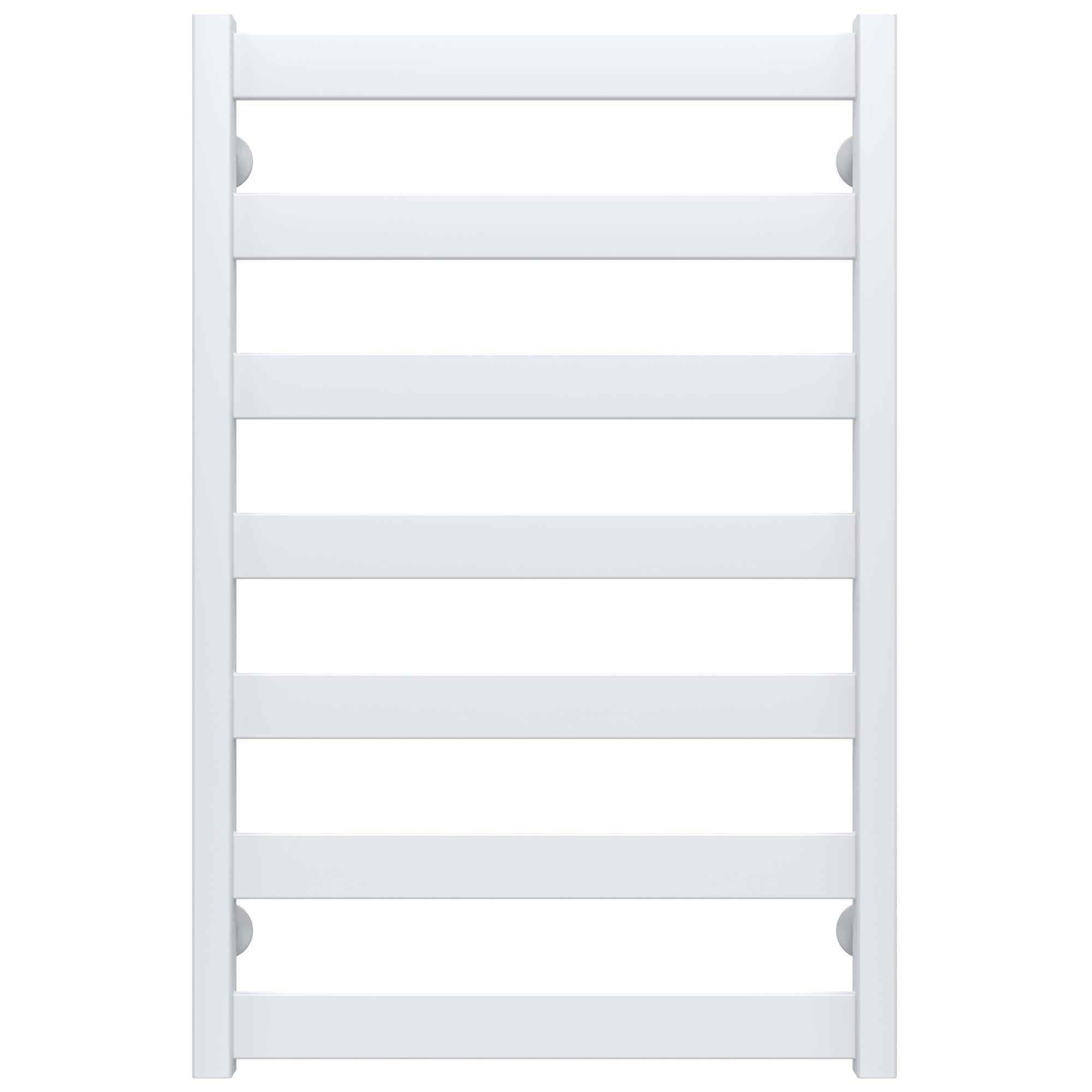 Рушникосушарка водяна Deffi Silvia П7 бокове праве підключення нержавіюча сталь 500х800 мм Білий (A.SV.80.50.7.W.C)