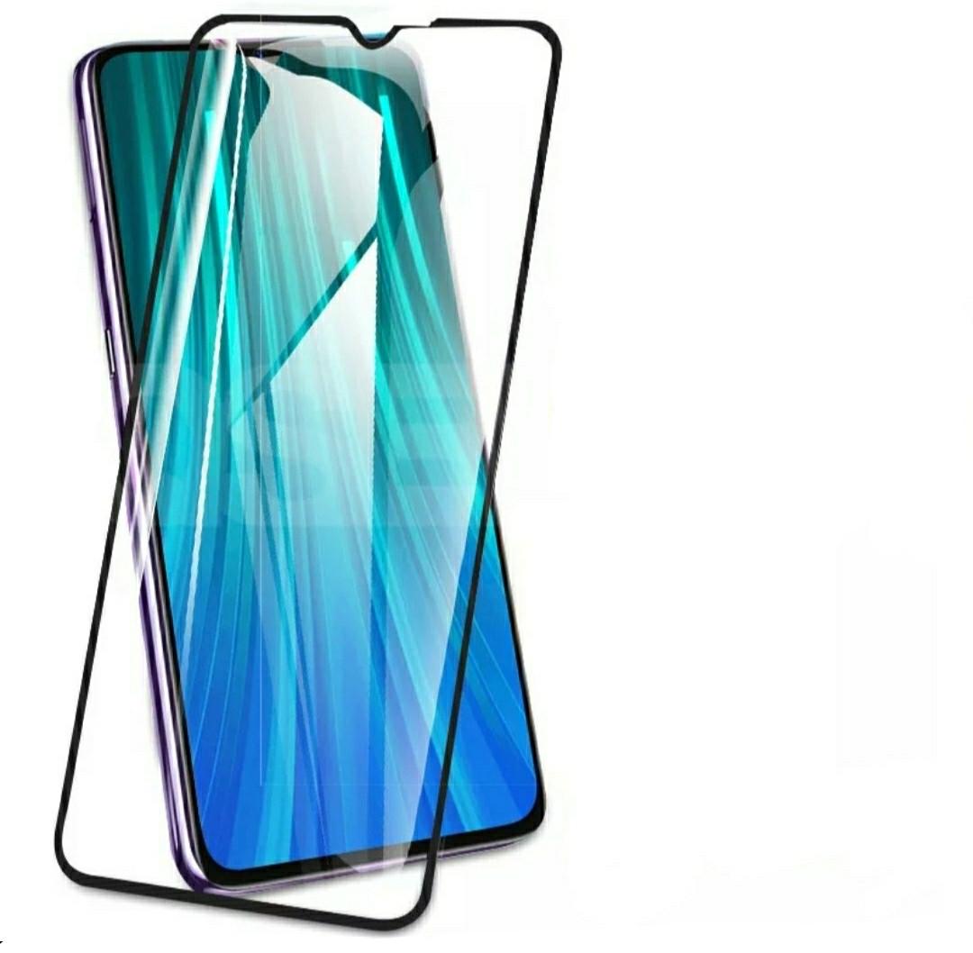 Загартоване захисне скло на Xiaomi Redmi Note 8 Pro Чорне