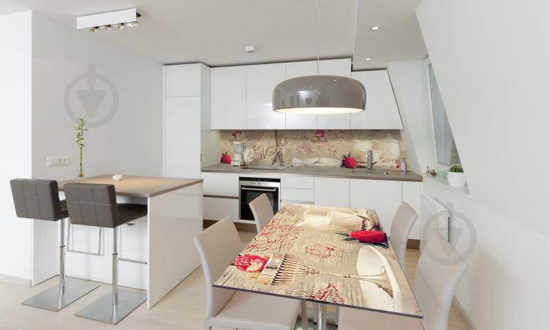 Наклейка виниловая на стол Zatarga «Фарфор» 600х1200 мм Z180708st Наклейка виниловая на стол Zatarga «Фарфор» 600х1200 мм Z180708st