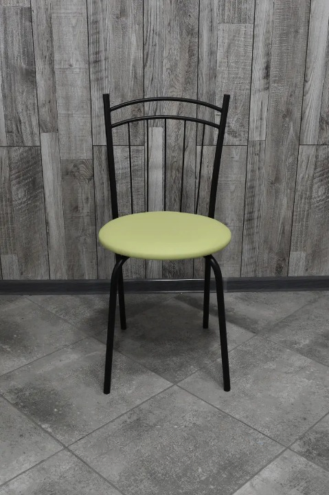 Кухонний cтілець FOSKA 35х83 см Салатовий/Чорний (28374049)