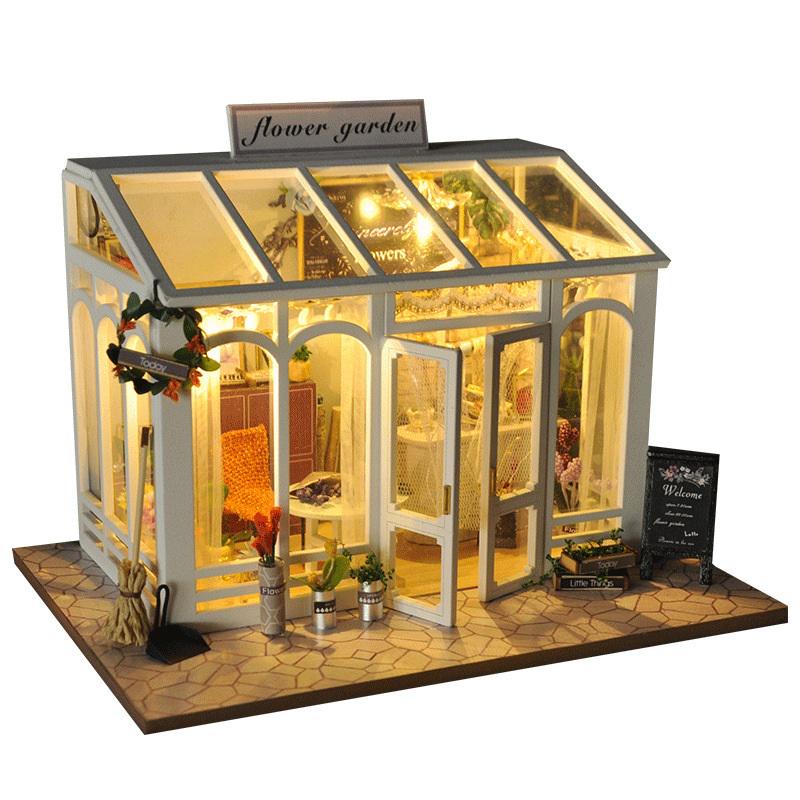 Румбокс DIY Mini Flower House Kit интерьерный конструктор (TD-26)