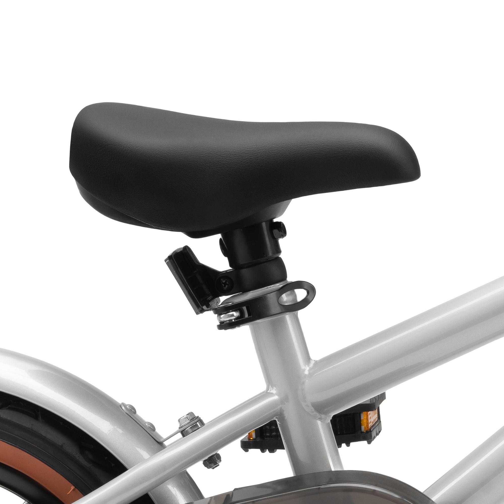 Детский велосипед Miqilong ST 12" Серебристый (28745623) - фото 7