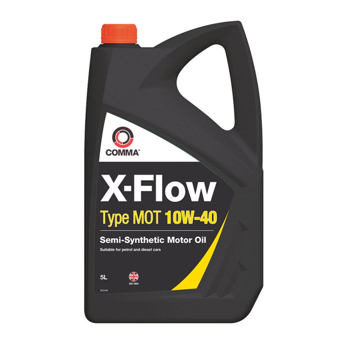 Моторное масло Comma X-FLOW TYPE MOT 10W-40 5 л