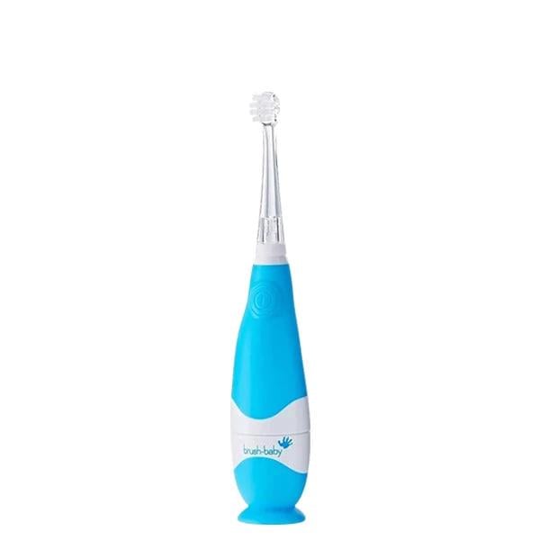 Звуковая зубная щетка для детей Brush-Baby BabySonic от 0-3 лет Голубой (2132824035)