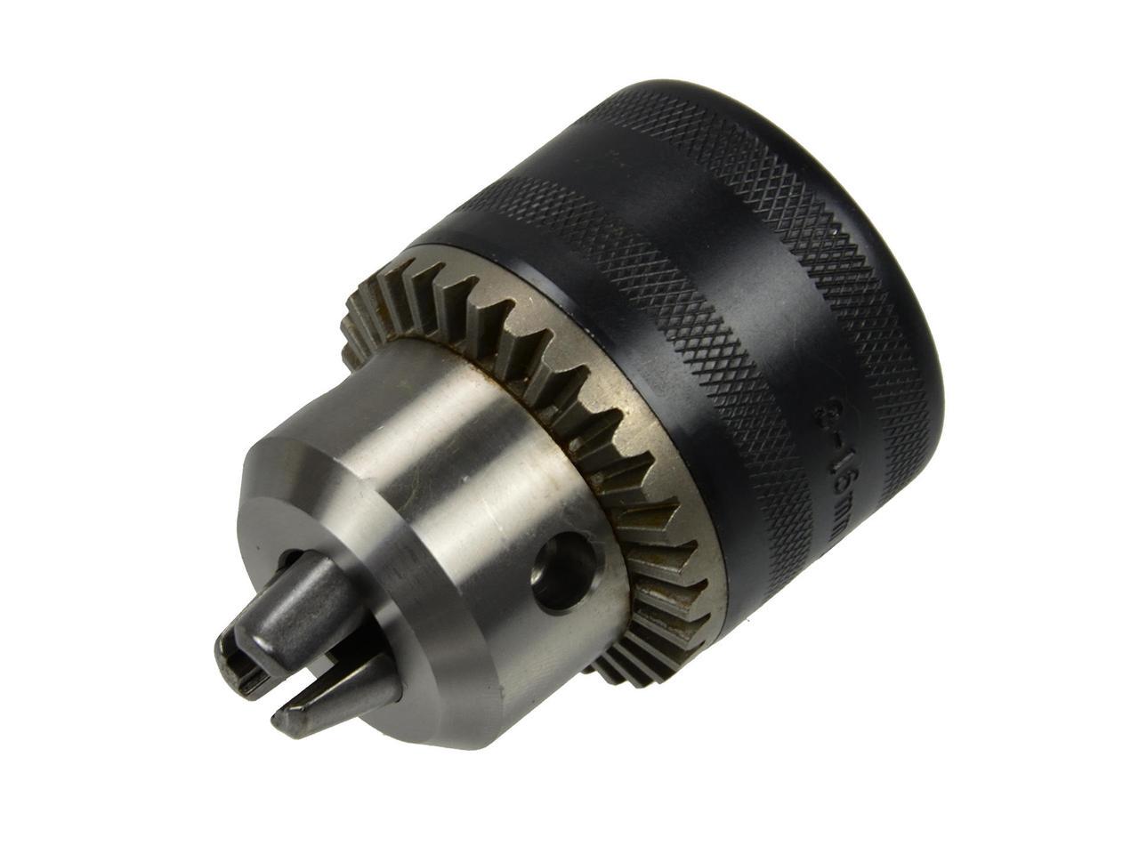 Патрон дриля з ключем GeKo 3-16 мм конус B16 (G00541) - фото 4 Патрон дриля з ключем GeKo 3-16 мм конус B16 (G00541) - фото 4