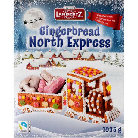 Новогодний Пряничный Домик Lambertz Gingerbread North Express 1035 г (23120737)