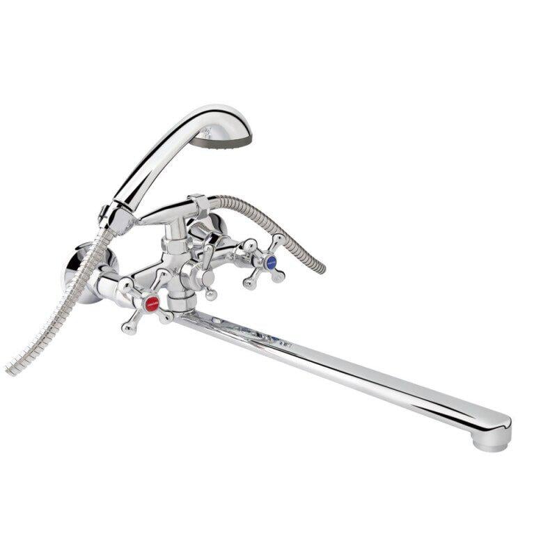 Смеситель для ванны Sanitary Wares Armatura SWARM143 двухвентильный Хром (60092)