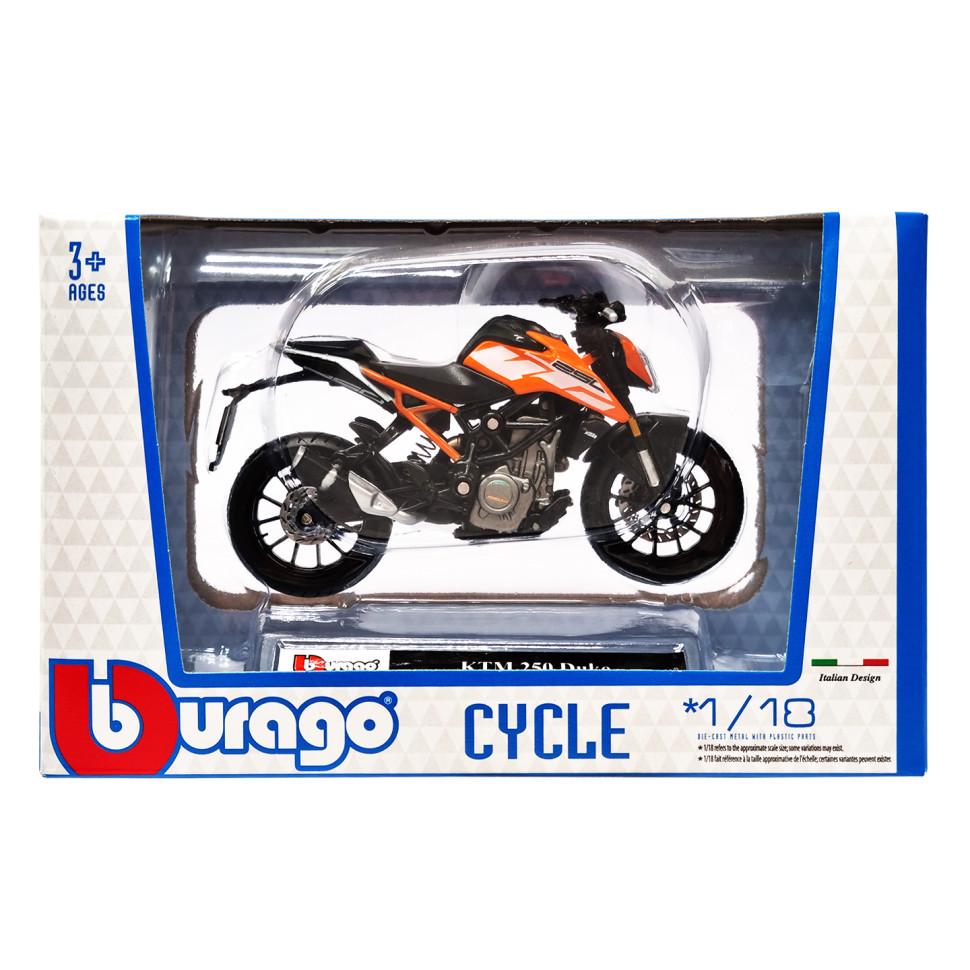 Мотоцикл Bburago KTM 250 Duke 1:18 (IM-176-D-6)