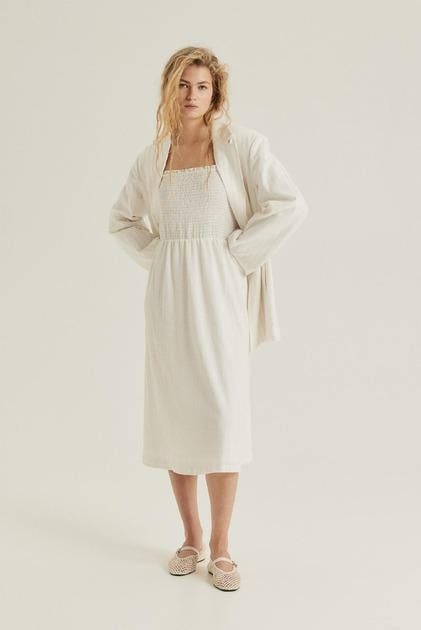 Платье H&M 1216814П XS Белый (1111109406944) Платье H&M 1216814П XS Белый (1111109406944)