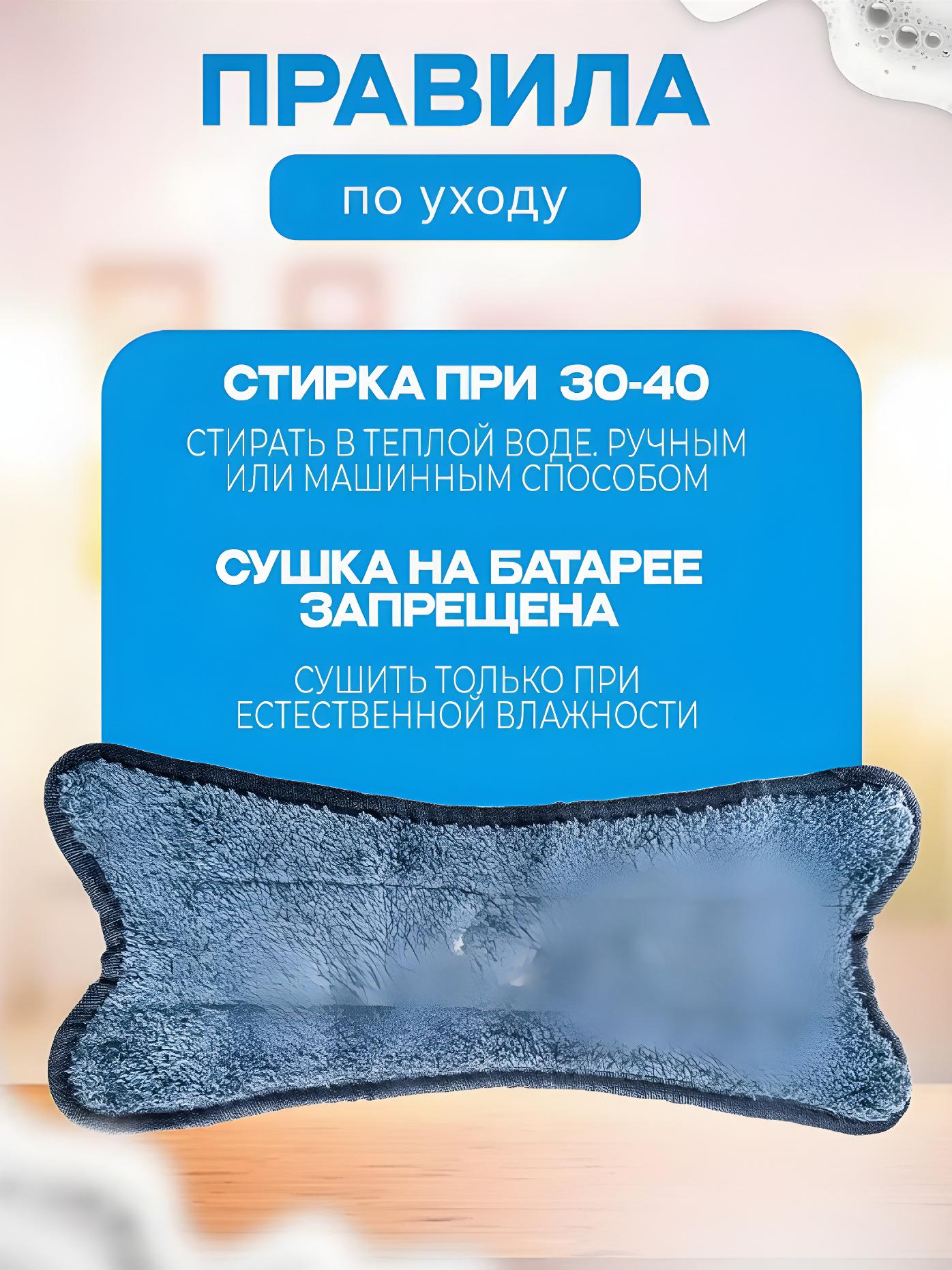 Насадки сменные для швабры BRS X-type Бабочка с отжимом 2 шт. (438663308) - фото 6 Насадки сменные для швабры BRS X-type Бабочка с отжимом 2 шт. (438663308) - фото 6