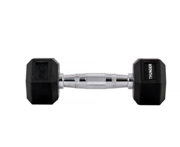 Гантель шестигранна Thunder 2,5 кг (HEXAGONAL-DUMBBELLS-2,5KG)