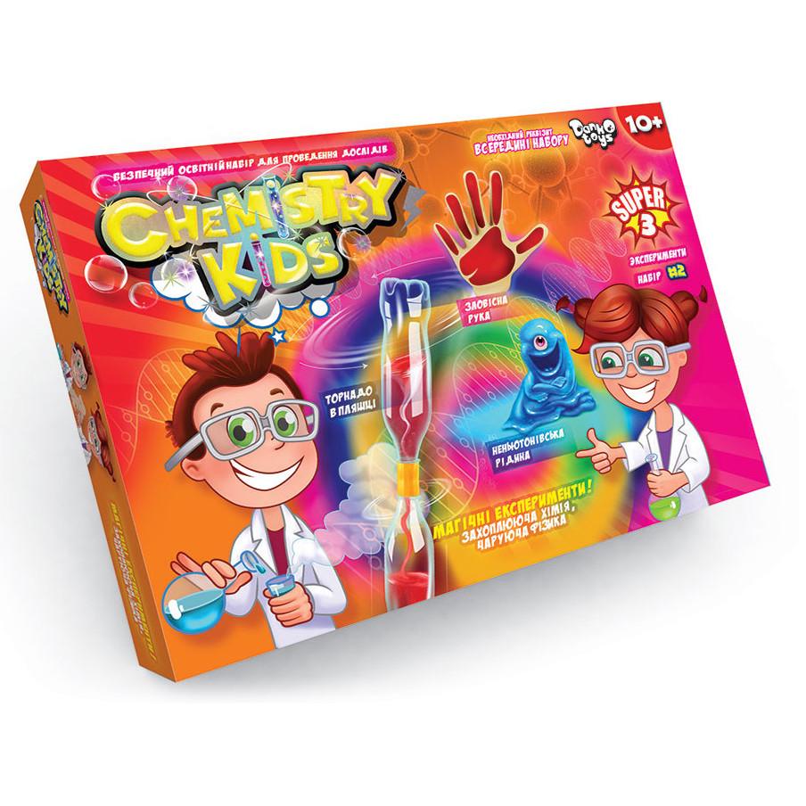 Набор для опыта Danko Toys CHEMISTRY KIDS от 10 лет (IE-175-E-26)