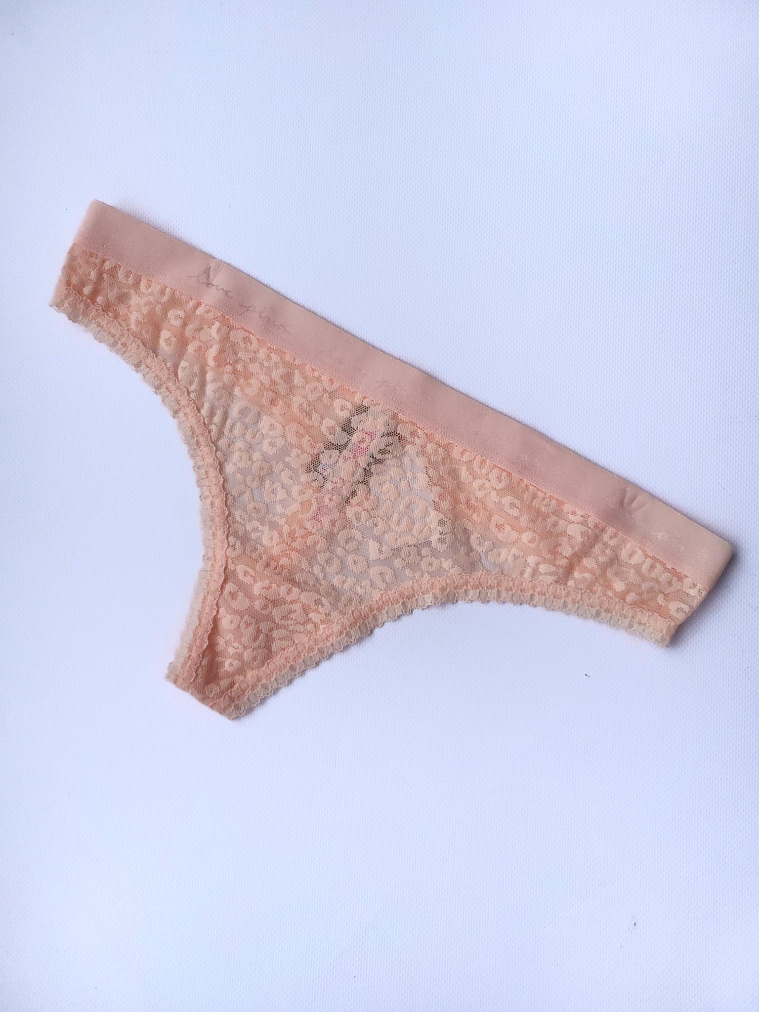 Трусики стрінги Victoria's Secret Pink А-452 L Персиковий (46)