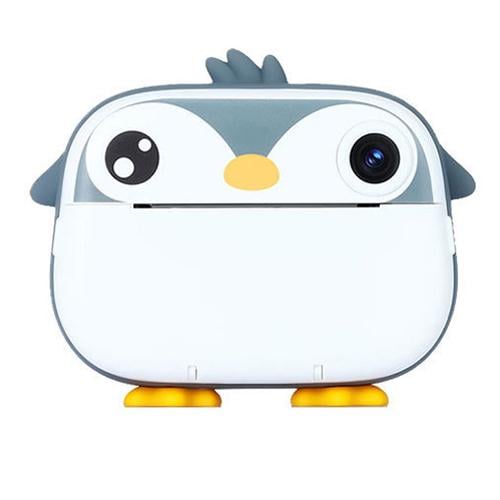 Фотоаппарат цифровой детский M05 Penguin 2,4" термопечать/мгновенная печать фото Grey (644345)