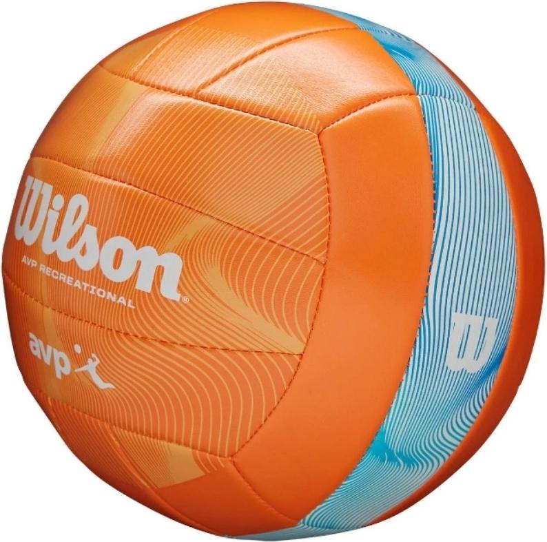 М'яч для пляжного волейболу Wilson AVP MOVEMENT VB р. 5 Помаранчево-блакитний (WV4006801XBOF) - фото 3 М'яч для пляжного волейболу Wilson AVP MOVEMENT VB р. 5 Помаранчево-блакитний (WV4006801XBOF) - фото 3