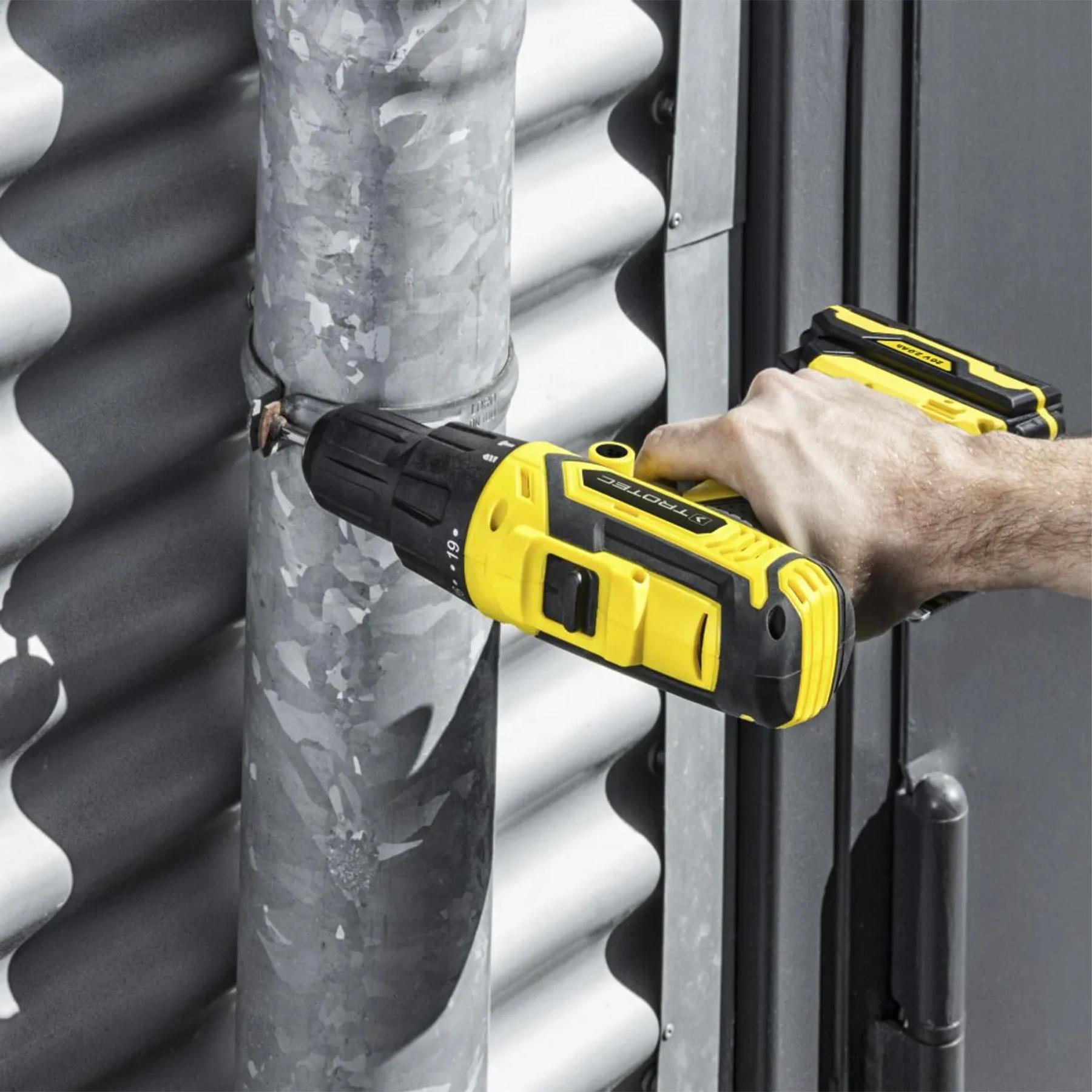 Дриль-шурупокрут акумуляторний Trotec PHDS 11-20V ударний з кейсом (4410000502) - фото 15